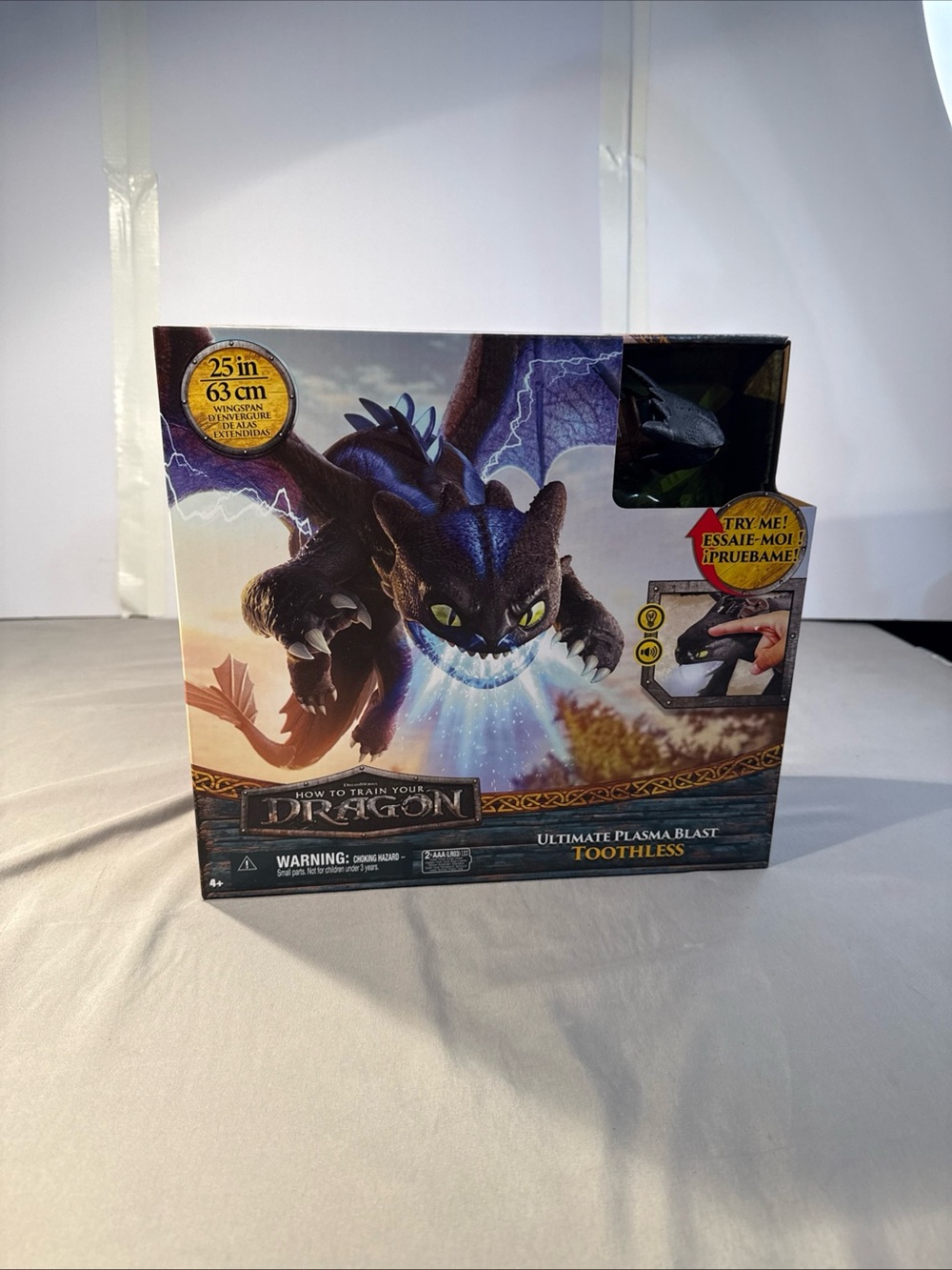 How to Train Your Dragon Ultimate Plasma Blast Toothless - Black